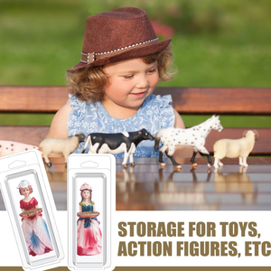 Boîtier de protection jetable et recyclable en plastique PET Wesiti <span class=keywords><strong>pour</strong></span> figurines d'action, épaisseur 0,50 mm, anti-rayures - Product Image 5