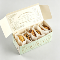 Boîte cadeau de luxe pour chocolats et macarons, emballage personnalisé pour desserts, idéal pour les fêtes