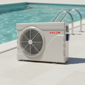 Nouvelle pompe à chaleur électrique à onduleur intégral <span class=keywords><strong>Macom</strong></span> TUV 30 kW en métal à haute efficacité pour piscine (pour le marché français) - Product Image 1