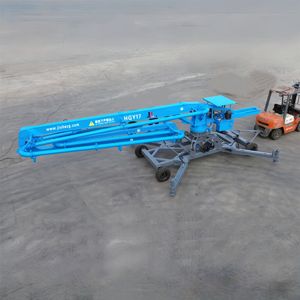 JIUHE HGY15 Equipo Modular de Colocación de Hormigón, Brazo Extensor de Hormigón con Ruedas, Pluma de Colocación de Hormigón - Product Image 1
