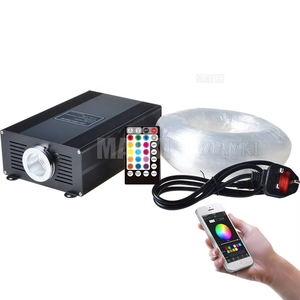 LED fiber optik perde ışık Windows aydınlatma iç dekorasyon - Product Image 6