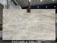 Brésil pierre de luxe dalles de pierre de granit blanc naturel Taj Mahal quartzite