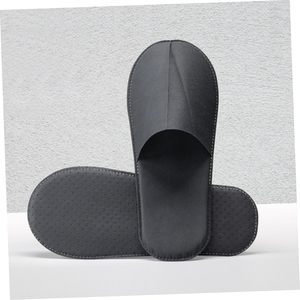 Pantuflas Desechables, para Interiores, Envasadas Individualmente, Blancas, Suaves y Resbaladizas, de Tela No Tejida, Unisex - Product Image 5