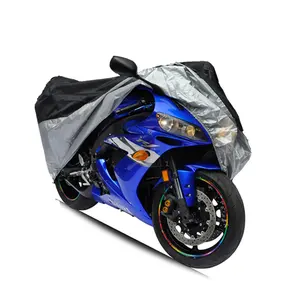 Wholesale Customized 190T Dustproof Bike Cover Waterproof Durable Outdoor Motorcycle Cover