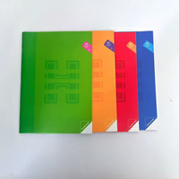 Cahier d'exercices pour l'école, papeterie de bureau, vente en gros, impression personnalisée, A4, PP