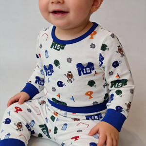 Kleine Kleine Klasse Op Maat Gemaakte Babykleding 2-delige Sets Bamboe Pyjama's Kleding Kinderkleding Fabrikanten ODM OEM Leveranciers - Product Image 4