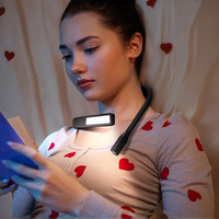 2025 vente chaude en gros personnalisé cou lumière Rechargeable Protection des yeux Flexible LED livre lampes de lecture lampe