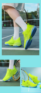 Zapatillas Unisex para Pickleball, <span class=keywords><strong>Tenis</strong></span>, Bádminton y <span class=keywords><strong>Tenis</strong></span> de Mesa, Parte Superior de Malla KPU, Entresuela MD, Suela de Goma, para Todas las Superficies, Cancha Dura, Competición - Product Image 4
