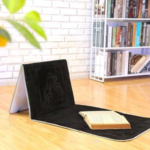 <span class=keywords><strong>Tapis</strong></span> de Prière Islamique en Flanelle Gaufrée de Haute Qualité avec Dossier, Pliable et Portable, pour Voyage - Product Image 5