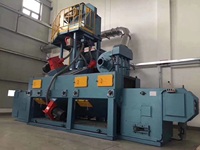 Prétraitement avant le revêtement de la bande de découpe de fil de la machine de sablage par projection de billes