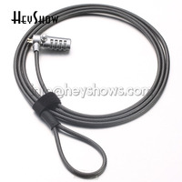 Laptop Beveiliging Kabel Staaldraad Wachtwoord Computer Anti Diefstal Slot Draagbare Notebook Combinatie Cable Lock