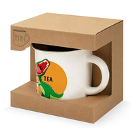 Carton ondulé personnalisé 11 oz 11 oz 15 oz 15 oz tasse à café en céramique boîte d'emballage emballage avec fenêtre pour tasse en céramique