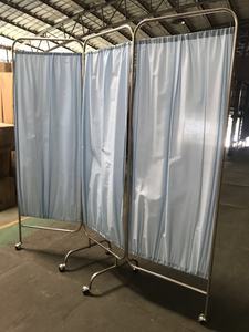 AJ-521 <span class=keywords><strong>Biombo</strong></span> De Tres Hojas Cromado Mca! Obstétrica hospital pantalla plegable - Product Image 5