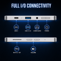 IWork GT Ultra untuk ALLDOCUBE 13 2.5K Touch 2in1 Win11 Intel Ultra 5 125H 16G 1TB Pendingin Kipas Ganda PC Tablet Komputer