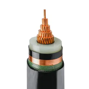 High Voltage 66kV Single Core 240mm2 630mm2 1400mm2 69kV XLPE CE Power Cable High Quality 8.7/15kv 3x185mm2 Power Cable