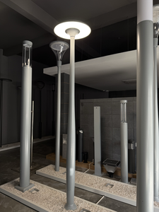 Lampe <span class=keywords><strong>de</strong></span> jardin LED incurvée <span class=keywords><strong>de</strong></span> type champignon rond - Product Image 3