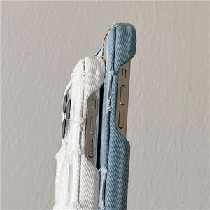 Niche Retro ripped Buff gương trường hợp điện thoại cho <span class=keywords><strong>Iphone</strong></span> 11-15promax cao cấp gương INFLUENCER trường hợp điện thoại - Product Image 4