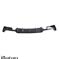 Perfect Fit M-Performance Style voiture pare-chocs arrière diffuseur lèvre simple sortie double trou pour BMW F32/F36 M-Tech