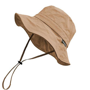 Sombrero de Pescador Impermeable con Logotipo Personalizado para Hombre y Mujer, Sombrero para el Sol de Secado Rápido, Sombrero de Safari, Correa Ajustable para la Barbilla, Protección UV - Product Image 1