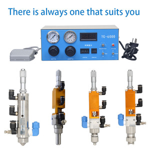 Distributeur de <span class=keywords><strong>colle</strong></span> semi-automatique portable 30 ml avec contrôleur PLC pour résine époxy, garantie 1 an pour les industries de fabrication et LED - Product Image 6