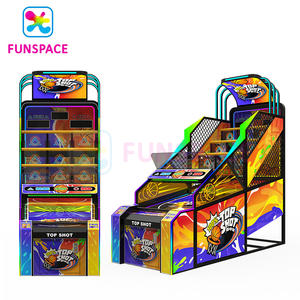 Máquina de <span class=keywords><strong>Juego</strong></span> de Baloncesto Arcade de 2 Jugadores, Operada con Monedas, con Redención de Tickets, para Centros de <span class=keywords><strong>Juego</strong></span> Funspace - Product Image 3