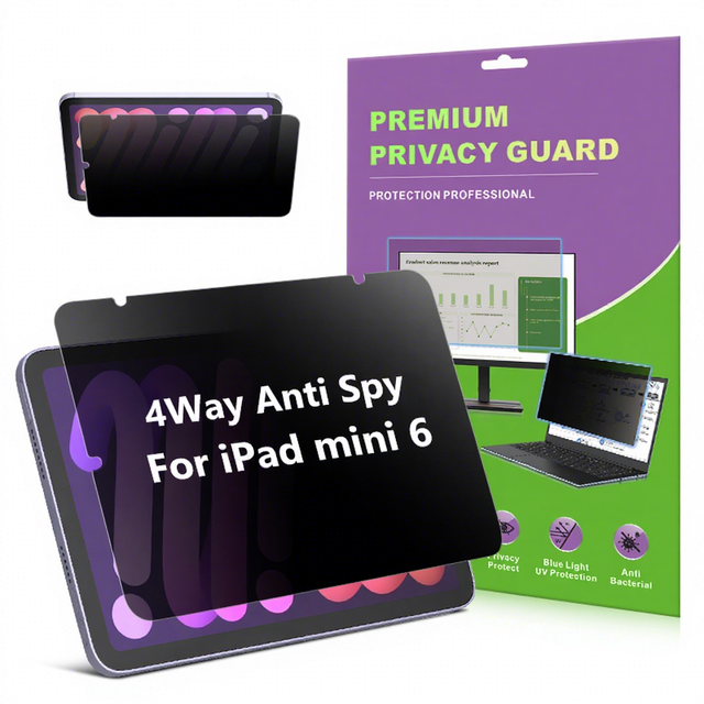 GOFSHIELD Factory Direct Custom 4Way Privacy Filter Film for Tablet Anti Spy Protect Eyes Blue Light Blocking Anti Glare Screen