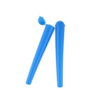 Vente en gros de tubes coniques en plastique à ouverture facile de 19 x 116 mm, étanches, pour le stockage de collations, de pilules, les fournitures artisanales, l'emballage