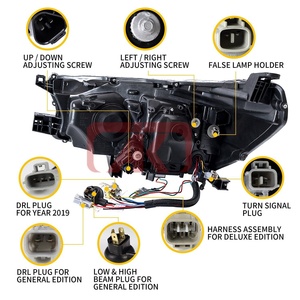 ไฟหน้ารถยนต์ LED DRL ราคาโรงงาน สำหรับรถกระบะ Toyota Hilux ปี 2016 <span class=keywords><strong>2017</strong></span> 2018 2019 - Product Image 5