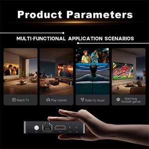 กล่องรับสัญญาณทีวีดิจิตอล TV98 Smart Android 12 OTT รองรับความละเอียด 4K/HD/HDR เครื่องเล่นสื่อไร้สายแบบสตรีมมิ่ง  Quad-Core - Product Image 5