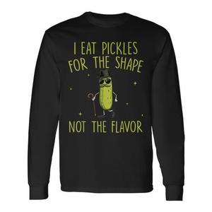 Pickle I Eat Pickles For The Shape T-shirt à manches longues - Product Image 1