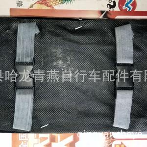 Cojín para asiento trasero de bicicleta, con borde plateado, grueso y cómodo, para uso en bicicleta de montaña - Product Image 4