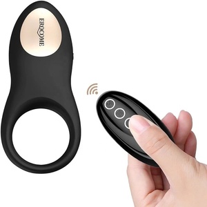 9 Mode Getaran Mainan Seks Pria Cincin Penis Produk Penunda Ejakulasi Vibrator Kontrol Jarak Jauh Cincin Penis Produk Seks untuk Pria - Product Image 1