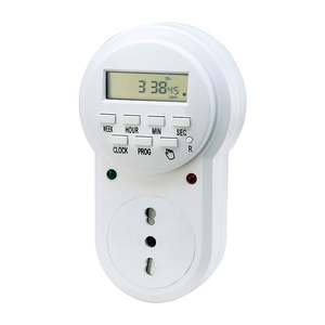 LCD hàng tuần lập trình cắm trong hẹn giờ chuyển đổi ổ cắm/Brazil hàng tuần kỹ thuật số hẹn giờ điện hẹn giờ ổ cắm - Product Image 1