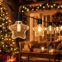 Guirnalda de Luces LED de Bajo Voltaje DC24V con Luces para Patio Exterior y Cable IP65 para Proyectos Seguros en Terrazas de Restaurantes
