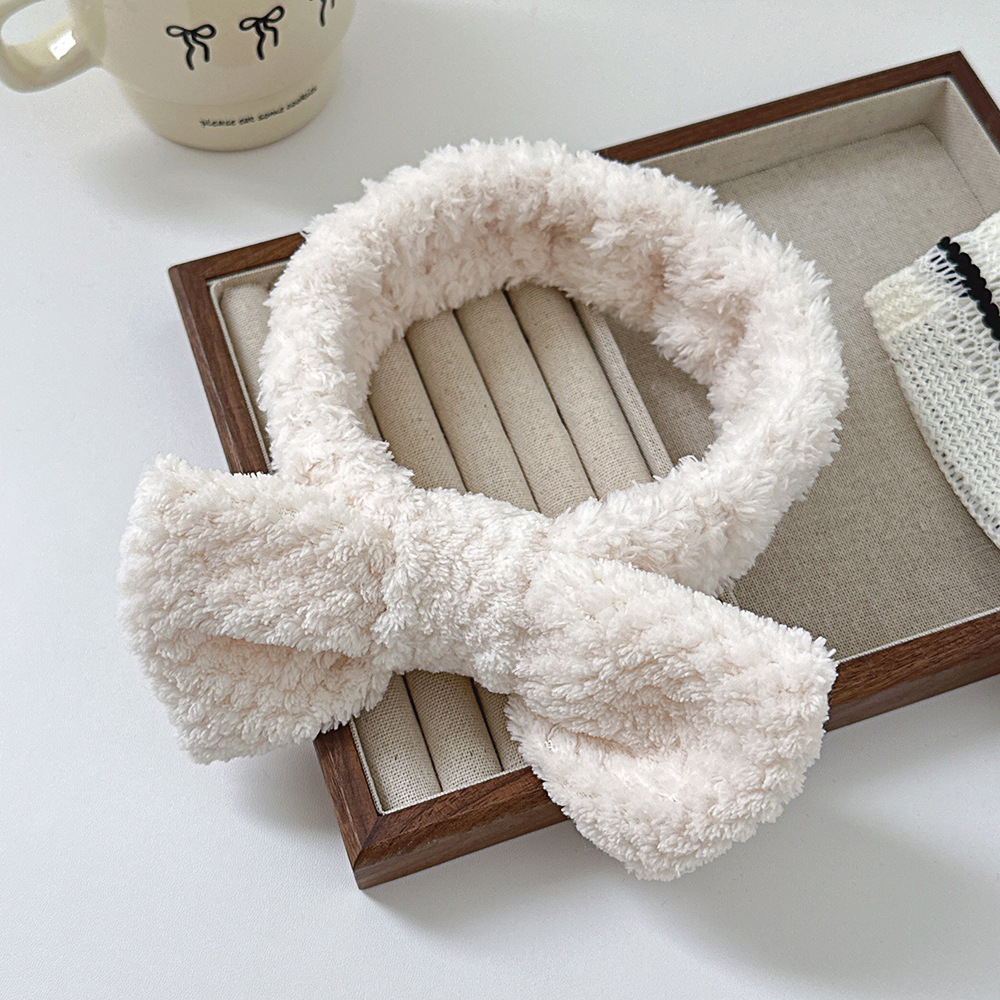 Bandeau à carreaux ananas blanc