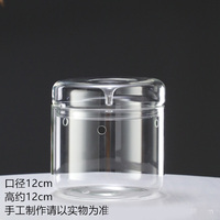 Vases en verre pour terrarium d'aquarium récipients en verre de terrarium de différentes tailles pour plantes bocaux en verre avec couvercles