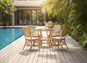 Jamaica <b>Chair</b> Handmade Wooden & <b>Rattan</b> Asian Design Living Room Furniture for Home Apartment and Hotel Use From Indonesia - Product Image 6