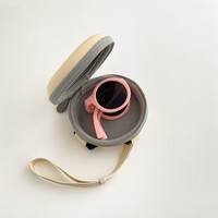 Nouvelles Lunettes de Soleil Enfants Luxe Silencieux 2026, Monture Ronde en PC, Verres TAC UV400 Pliables, Couleurs Morandi Anti-UV, Logo Personnalisé, Fabrication OEM