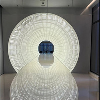 Tunnel de lumière de tube de LED avec la bande de LED pour la décoration de boîte de nuit