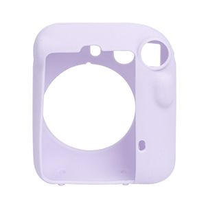 Grosir untuk FUJIFILM instax mini 12 casing pelindung kamera silikon lunak (ungu) - Product Image 3