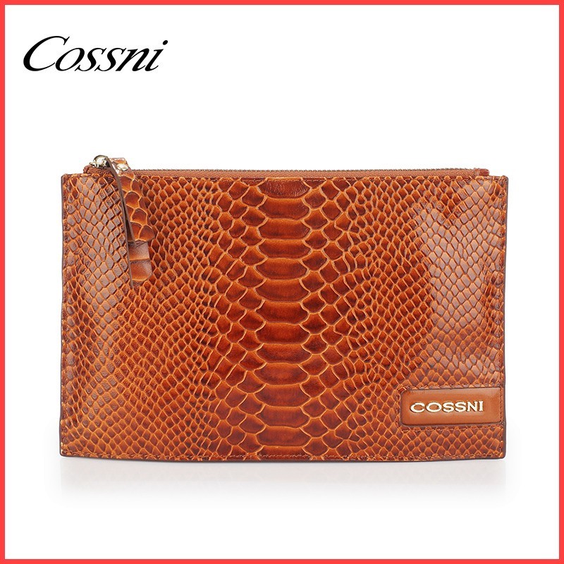 Wholesale Women Saffiano Genuine Leather Pouch