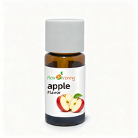 Arôme alimentaire concentré de pomme fraîche, huile liquide, essence de fruit, formule personnalisée, soluble dans l'huile, qualité alimentaire, pour produits laitiers et collations saines