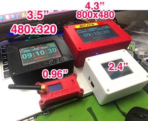 Boîtier blanc 3D SPOT MMDVM portable de bureau, Hotspot DMR Duplex, 2.4/3/5/7 pouces, Réseau WiFi et 4G m74 - Product Image 2