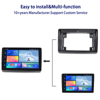 Meihua Meilleur fournisseur lecteur DVD stéréo de voiture 9 pouces pour Fiat Ducat 2011 Android Panneau système multimédia