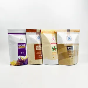 Custom print 10g White Energy Drink fruit Powder Sachets Protein Powder Packaging bag