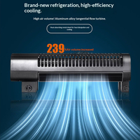Ventilateur de refroidissement d'aquarium Jebao UF-200B/300B pour poissons d'eau douce ou d'eau salée, silencieux avec minuterie, ventilateur de refroidissement pour aquarium