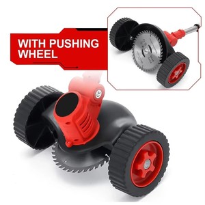 18V Cordless Lawn <b>Weed</b> Brush Battery Garden Grass Edger <b>Tool</b> DIY Grade Rotary Metal Brushed Motor 2.5AH Rechargeable Anti-Slip S - Product Image 5