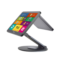 ZJ A1 Pantalla táctil Sistema POS Máquina Square PC POS Terminal Windows Base giratoria Anypay