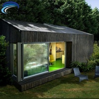 Smarters — petite maison en bambou, cadre en acier léger, bon marché, pour bricolage, studio de jardin, bricolage, kit mobile
