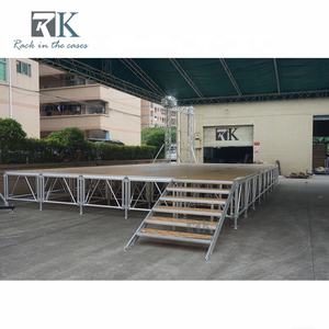 Sistema de Estructura de Escenario para Grandes Eventos, Sistema de Escenario Portátil de Aluminio - Product Image 2